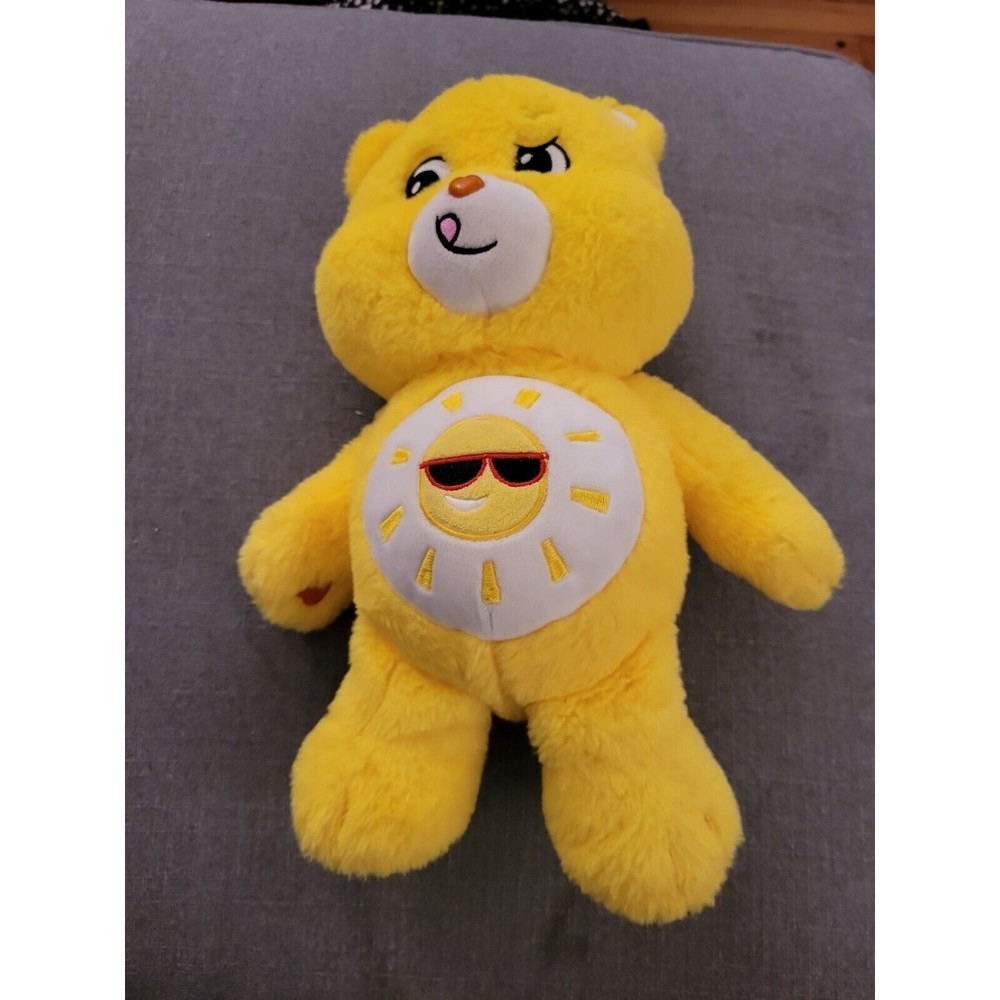 14" Care Bear Yellow Sunshine Funshine Plush 2020 - Stuffed Animal Toy